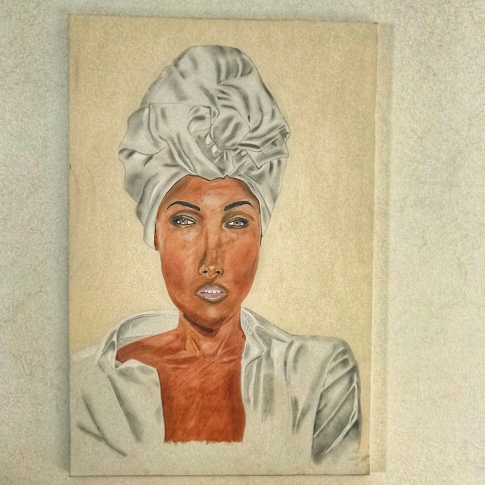 African American Woman or “Nola Darling” Artwork